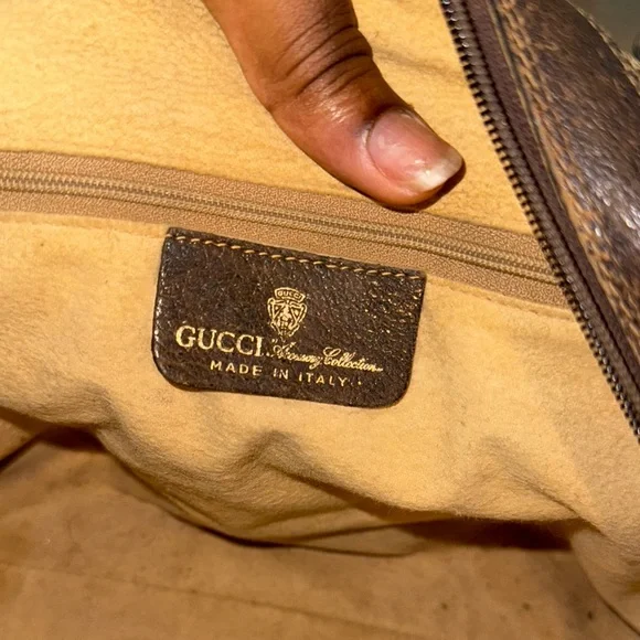 Authentic Gucci Vintage Boston Bag - Picture 10 of 12